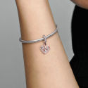 Pandora Charm Unendlichkeitsherz-Anhänger „Mom You Are Perfect“ 782641C01