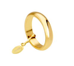 Unoaerre Wedding Ring 8 Grams Classic Yellow Gold