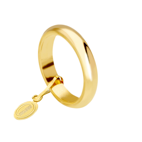 Unoaerre Classic Wedding Ring 6 grams Yellow Gold Classic