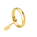 Unoaerre Wedding Ring 3 Grams Yellow Gold Wide Band