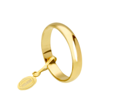 Unoaerre Wedding Ring 3 Grams Yellow Gold Wide Band