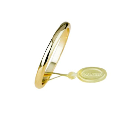 Unoaerre Wedding Ring 3 Grams Yellow Gold Narrow Band