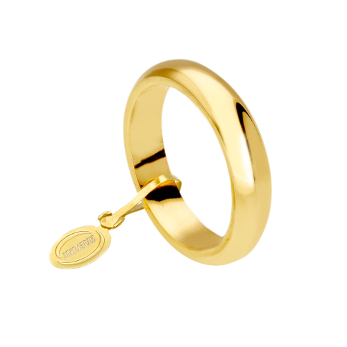 Unoaerre 7 Gram Classic Wedding Ring in Yellow Gold