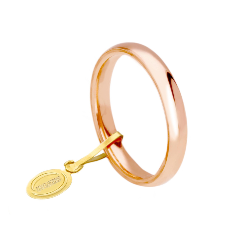 Unoaerre Komfortabler Ehering 3 mm Roségold