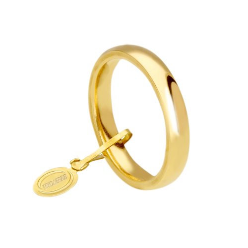 Unoaerre Wedding Ring Convenient 3.5 mm Yellow gold