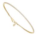 Damen-Tennisarmband aus Gelbgold GL101842