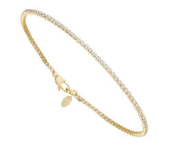 Women's Tennis Bracelet Yellow Gold GL101842