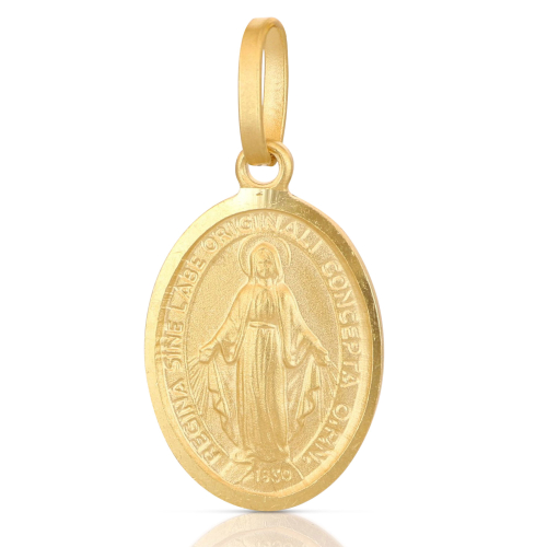 Ciondolo Madonna Miracolosa oro giallo 803321707034