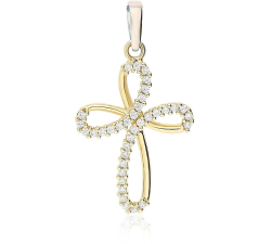 Women's Cross in Yellow Gold 803321725478