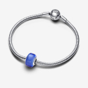 Pandora Charm Mini Murano Glass Blue 793105C00