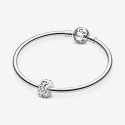 Pandora Charm Clip Intertwined Hearts 798035