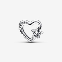 Charm Pandora Openwork Cuore con Stella 792829C00