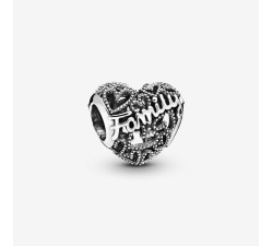 Pandora Openwork Family Heart Charm 798571C00