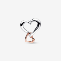 Charm Pandora Openwork Cuore Infinito "Family is Love" 782642C00