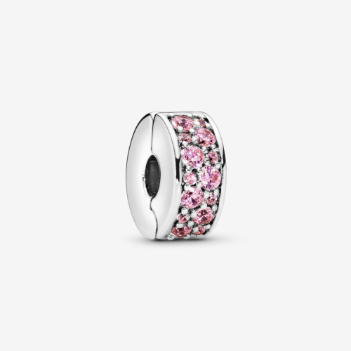 Pandora Clip Pavè Pink Charm 791817PCZ