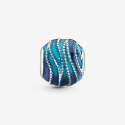 Pandora Blue Wave Charm 797012ENMX