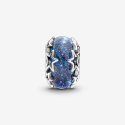 Pandora Charm Murano Glass Blue with Stars 790015C00