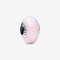 Pandora Pink Glitter Opal Charm 791691C03