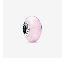 Pandora Pink Glitter Opal Charm 791691C03