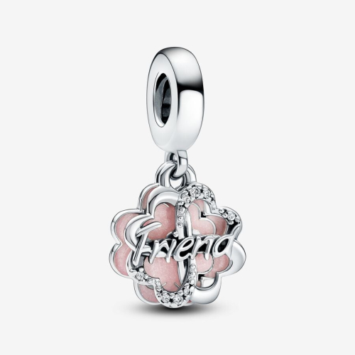 Pandora Charm Vierblättriges Kleeblatt der Freundschaft Anhänger 792245C01