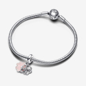 Pandora Charm Vierblättriges Kleeblatt der Freundschaft Anhänger 792245C01