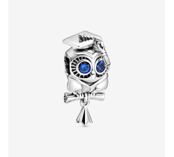 Pandora abgestufter Eulen-Charm 798907C01