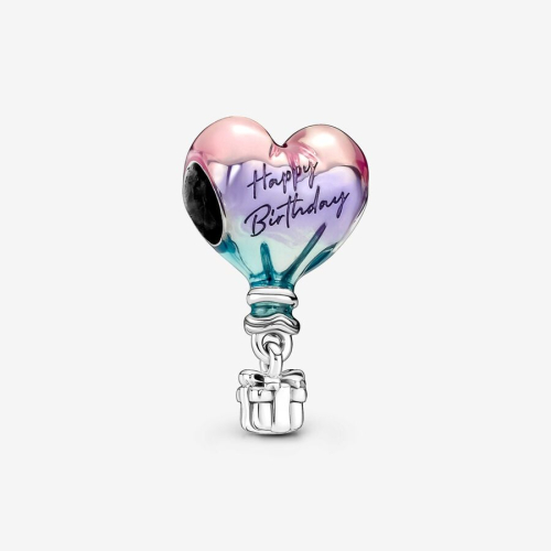 Pandora Charm Heißluftballon „Happy Birthday“ 791501C01