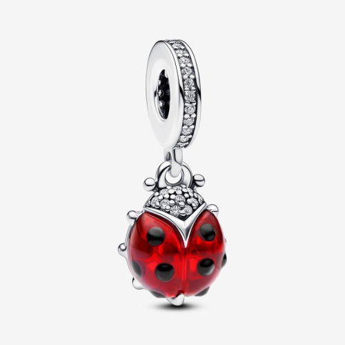 Pandora Charm Marienkäfer-Anhänger 792571C01