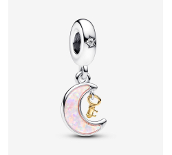 Pandora Charm Pendant Moon Key 762985C01