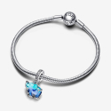 Pandora Charm Elefant Anhänger Blaues Muranoglas 793339C01