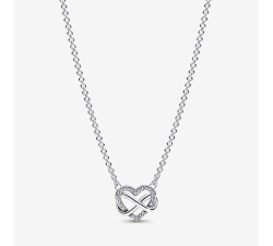 Collana Pandora Cuore Infinito Pietre Luminose 392666C01-50