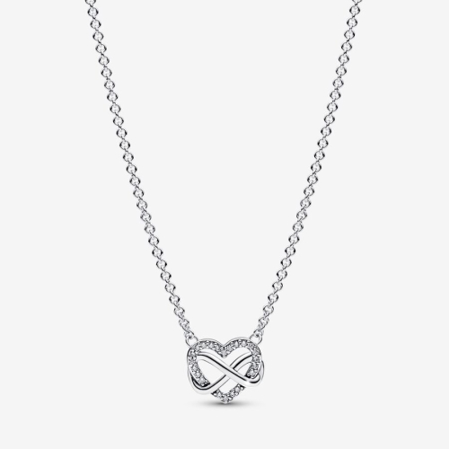 Collana Pandora Cuore Infinito Pietre Luminose 392666C01-50