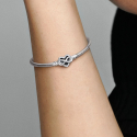 Pandora-Armband mit Infinity-Herzverschluss und leuchtenden Steinen 592645C01