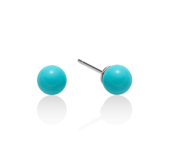 Miluna Coral Turquoise Women's Earrings PER2408