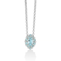 Miluna Women's Necklace Sky Gem CLD4798