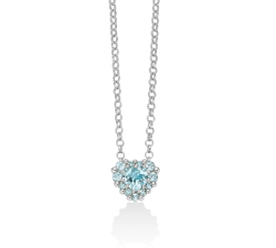 Miluna Women's Necklace Sky Gem CLD4802