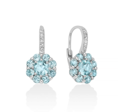 Miluna Women's Earrings Sky Gem ERD2924