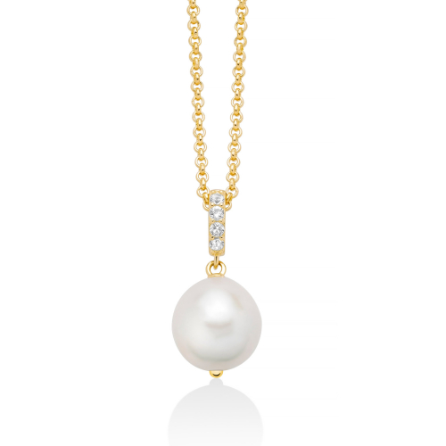 Miluna Women's Necklace Pearl Games PCL6538G