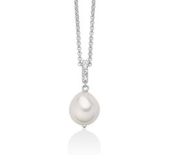 Miluna Women's Necklace Pearl Games PCL6538B