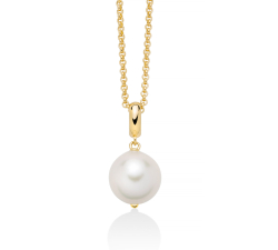 Miluna Women's Necklace Pearl Games PCL6540G