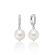 Miluna Women's Earrings Pearl Games PER2740G