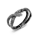 Giovanni Raspini Women's Bracelet Bangle Snake Large 11260