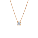 Women's Necklace Point Light Rose Gold GL101863