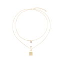 Collana Valentina Ferragni Studio Lock Gold DVF-CO-12