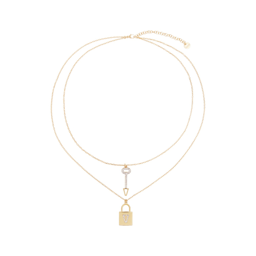 Collana Valentina Ferragni Studio Lock Gold DVF-CO-12