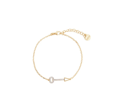 Valentina Ferragni Studio Key Gold Bracelet DVF-BR-10