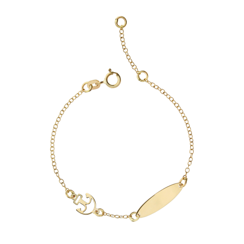 Yellow Gold Children Bracelet GL101868