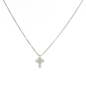 Promise-Kreuz-Diamant-Halskette für Damen CRF4E05