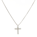 Collana Donna Promesse Croce Diamanti CRF4E10