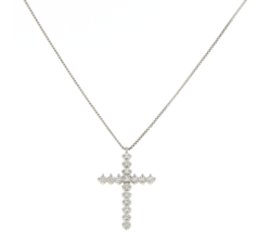 Collana Donna Promesse Croce Diamanti CRF4E14